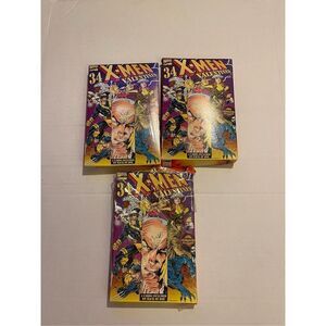 Vintage 1996 Marvel Comics X-Men Valentines 3 boxes-34 each lot